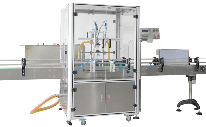 半自动食用橄榄油灌装机(2016新款)